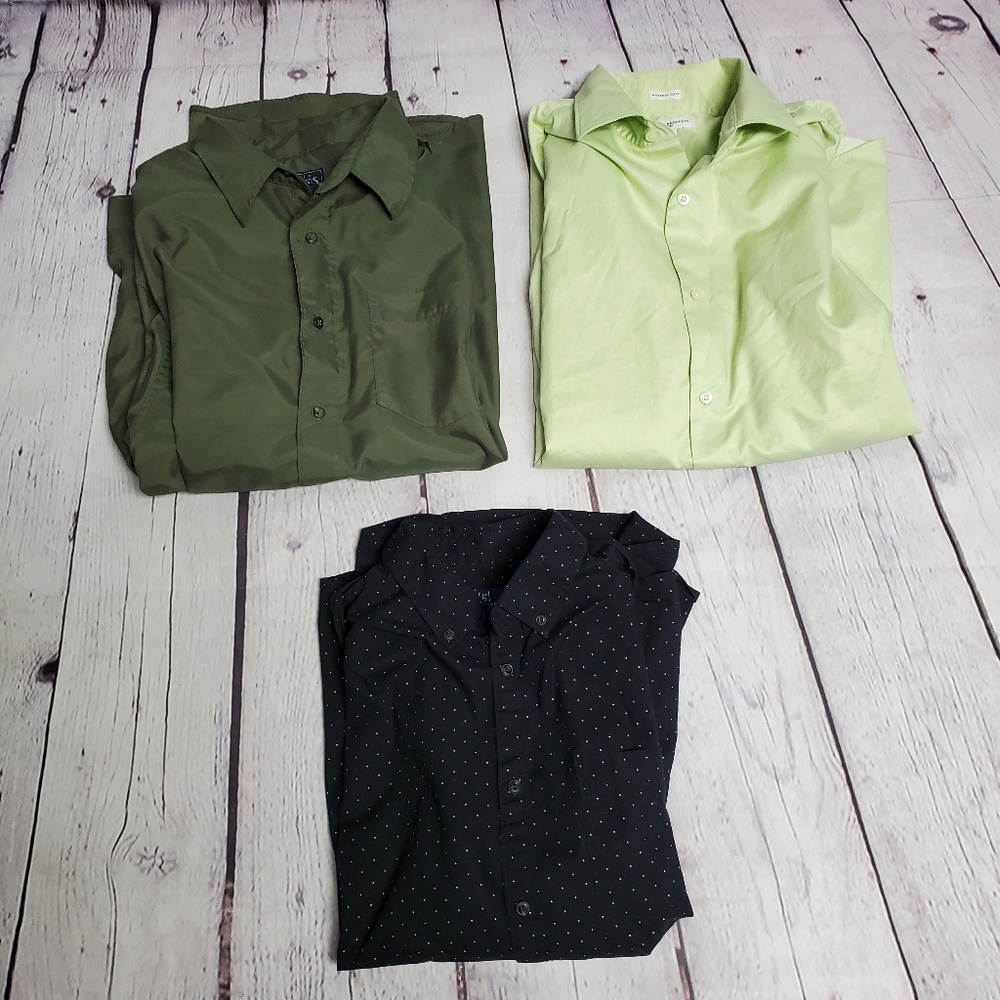 Men's button down. Lrg. Banana Republic, basic addition, George. 184